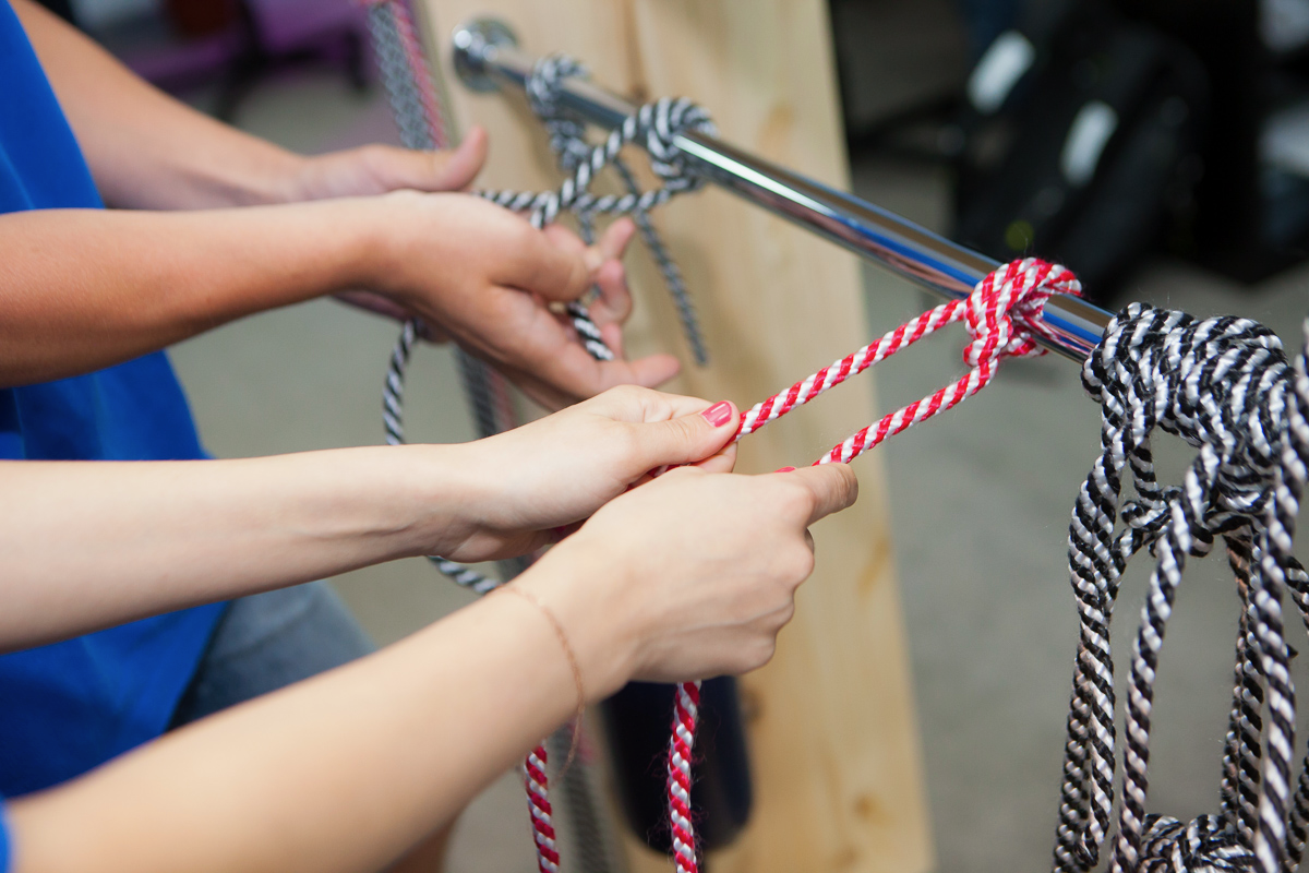 Командная работа на яхтенном симуляторе